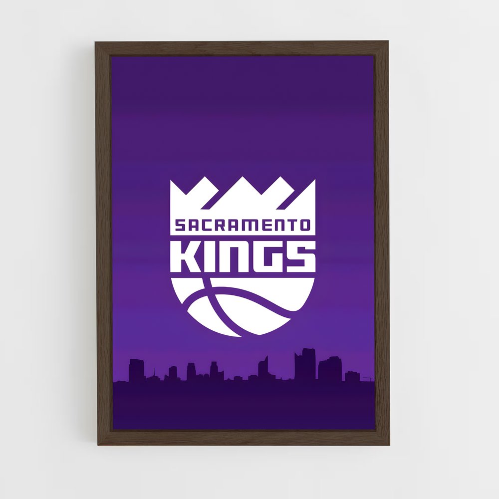 Poster Sacramento kings Center – affiche Basketball (vue 5)